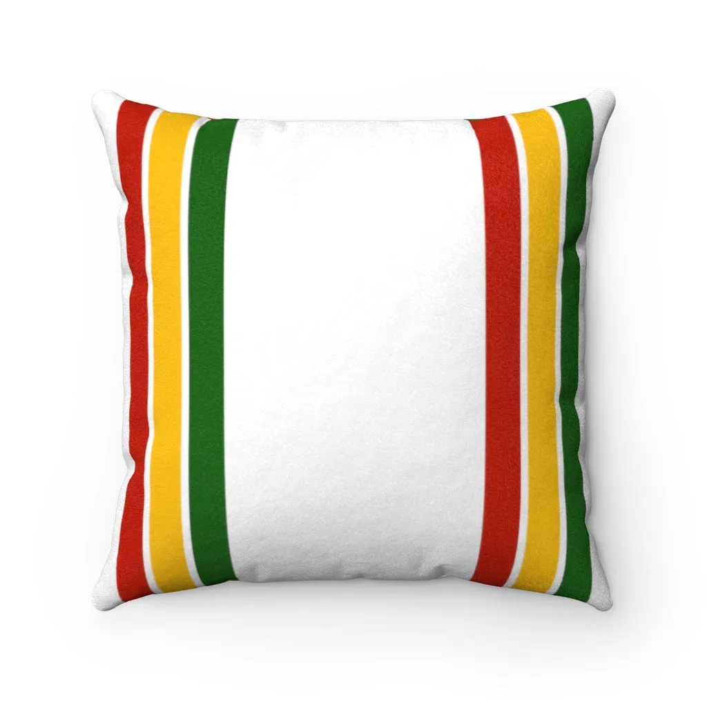 Coodeh Faux Suede Square Pillow (YDK-WHT)