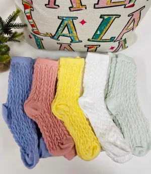 Cozy Toes Fuzzy Socks