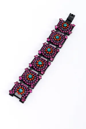 Crystal Book Link Bracelet