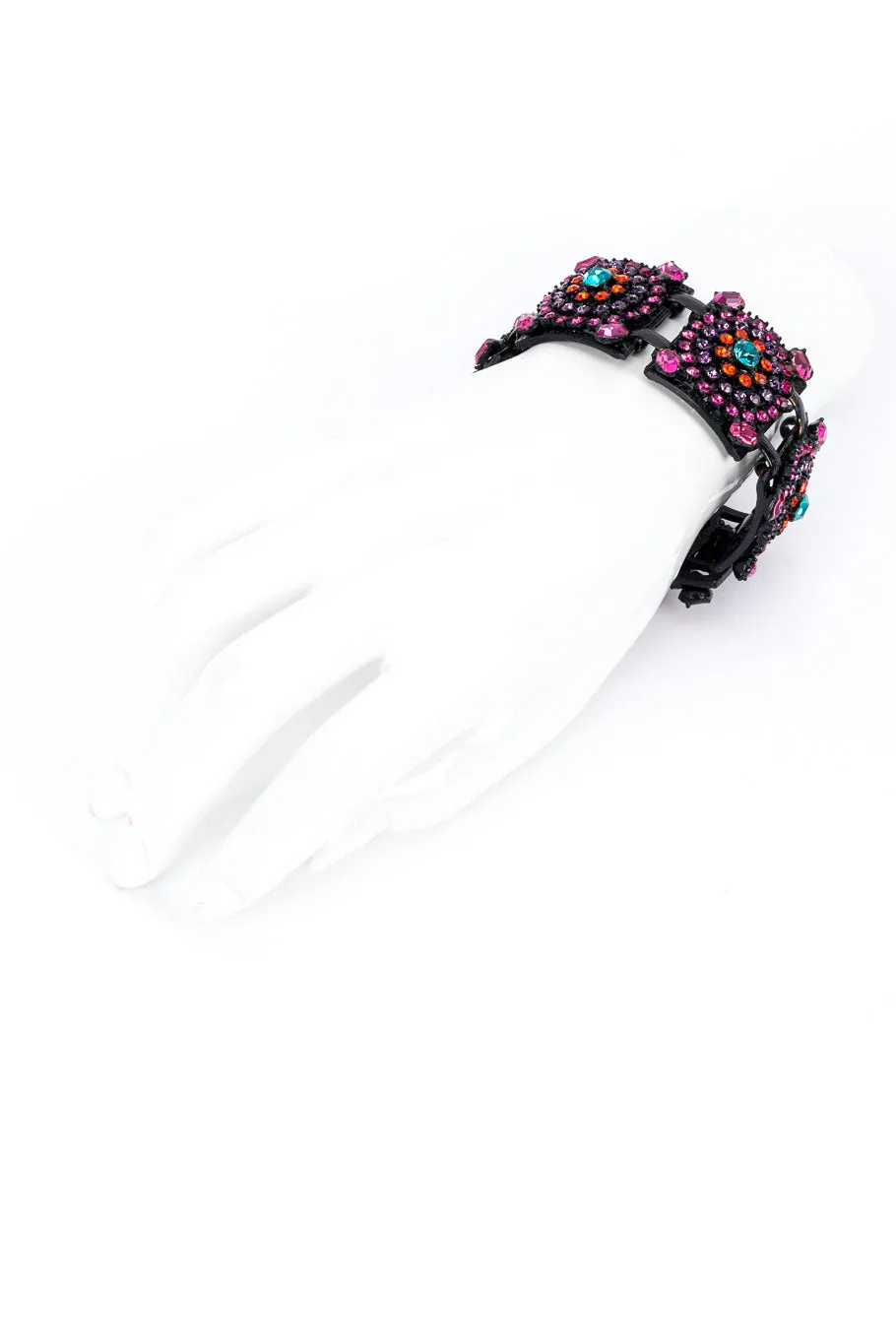 Crystal Book Link Bracelet