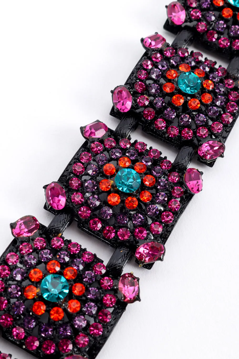 Crystal Book Link Bracelet