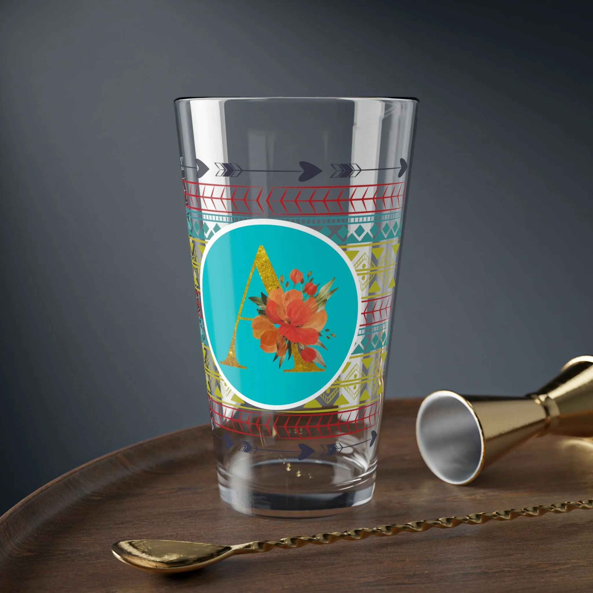 Custom Mixing Glass, 16oz
