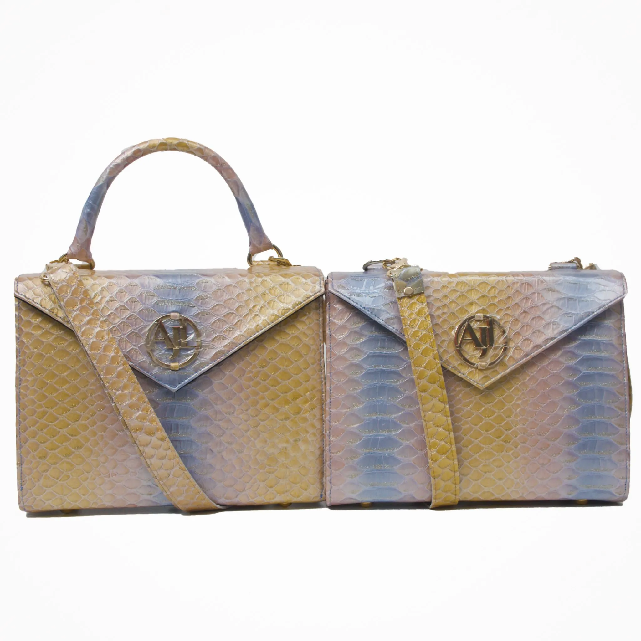 Dame Multicolored Snakeskin