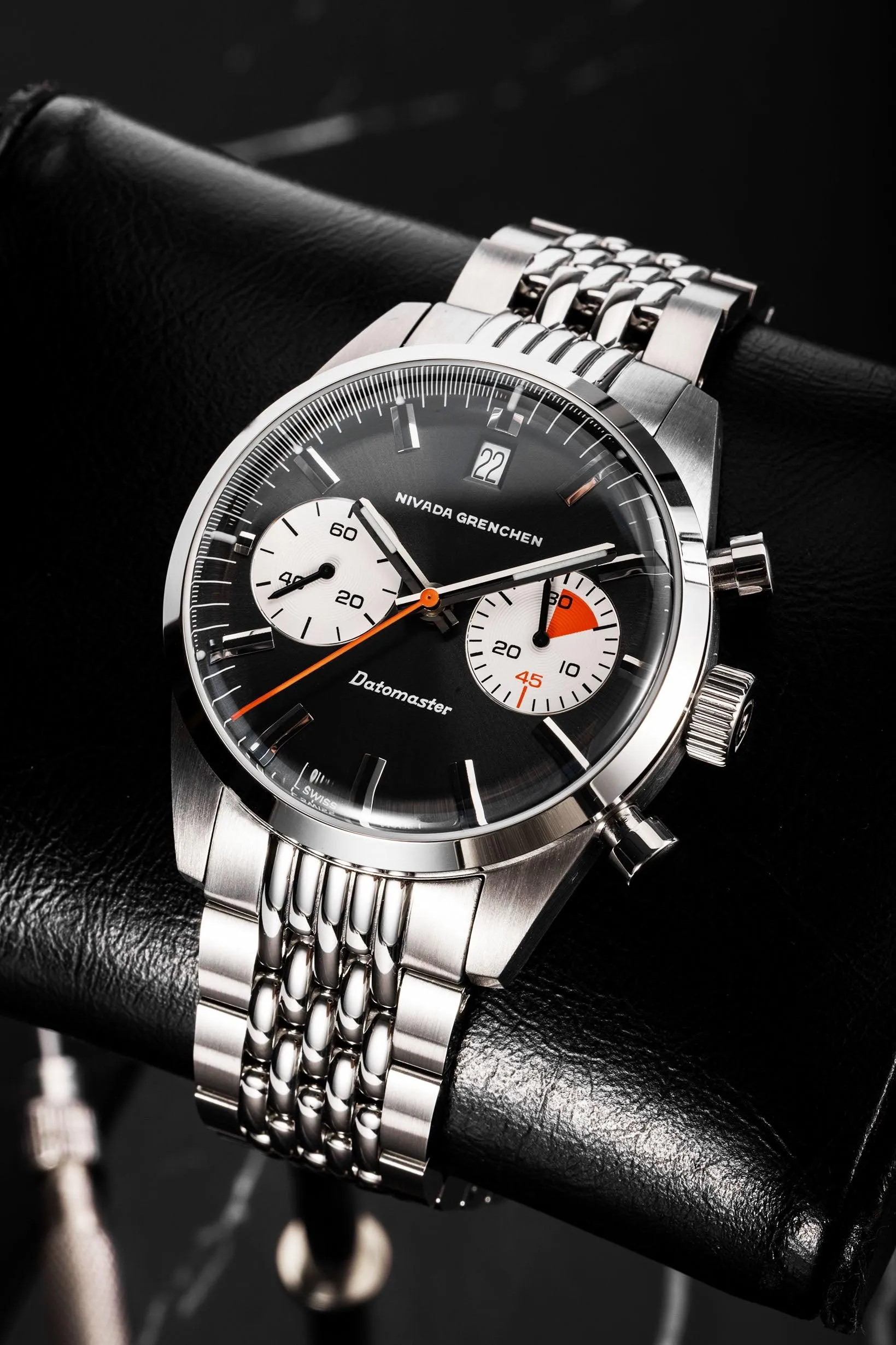 Datomaster 39mm Dark Grey