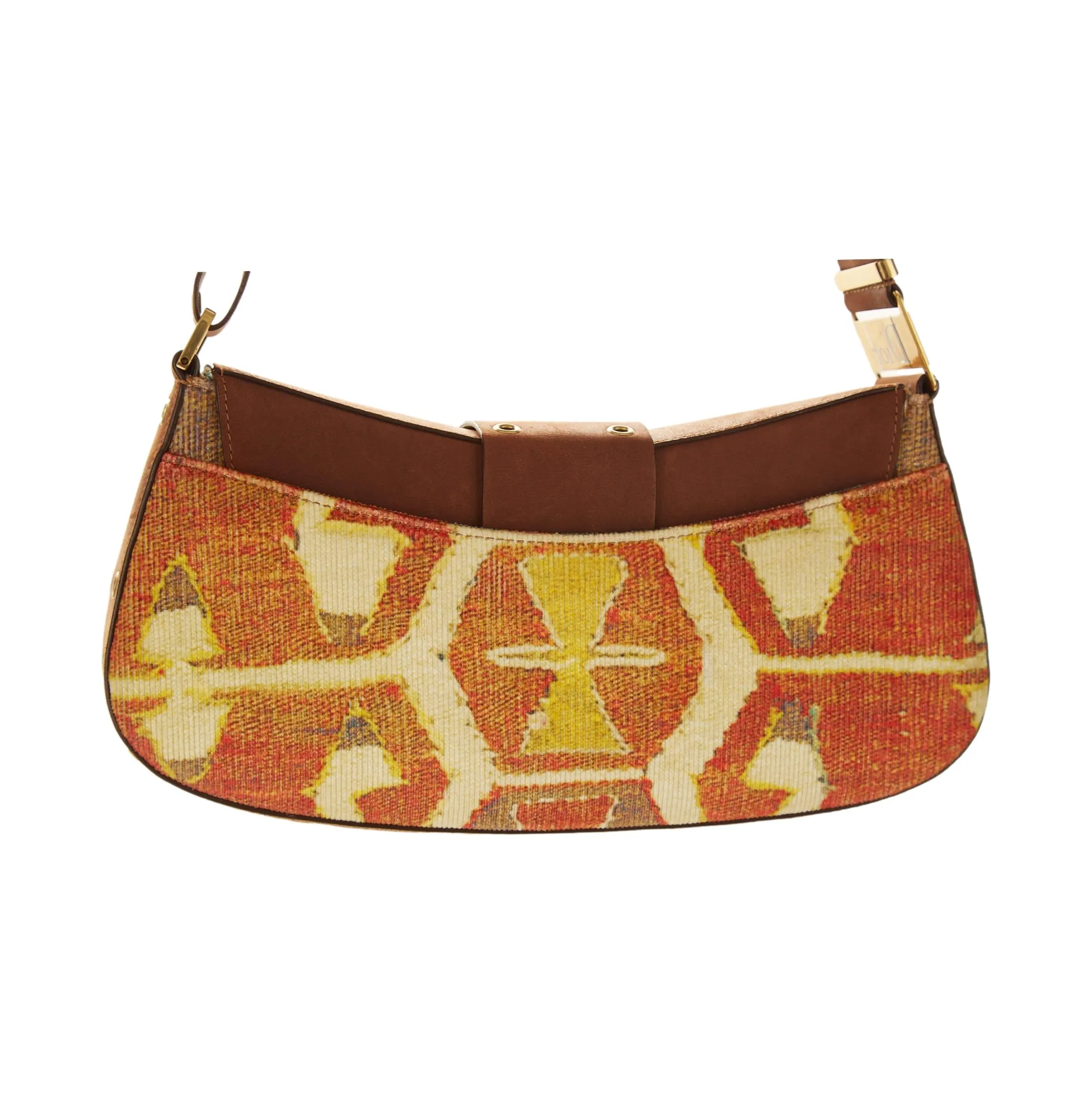 Dior Brown Columbus Shoulder Bag