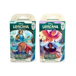 Disney Lorcana Trading Card Game - Archazia's Island - Jafar and Iago Starter Deck