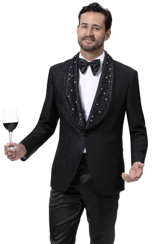 EJ Samuel Black Blazer J169