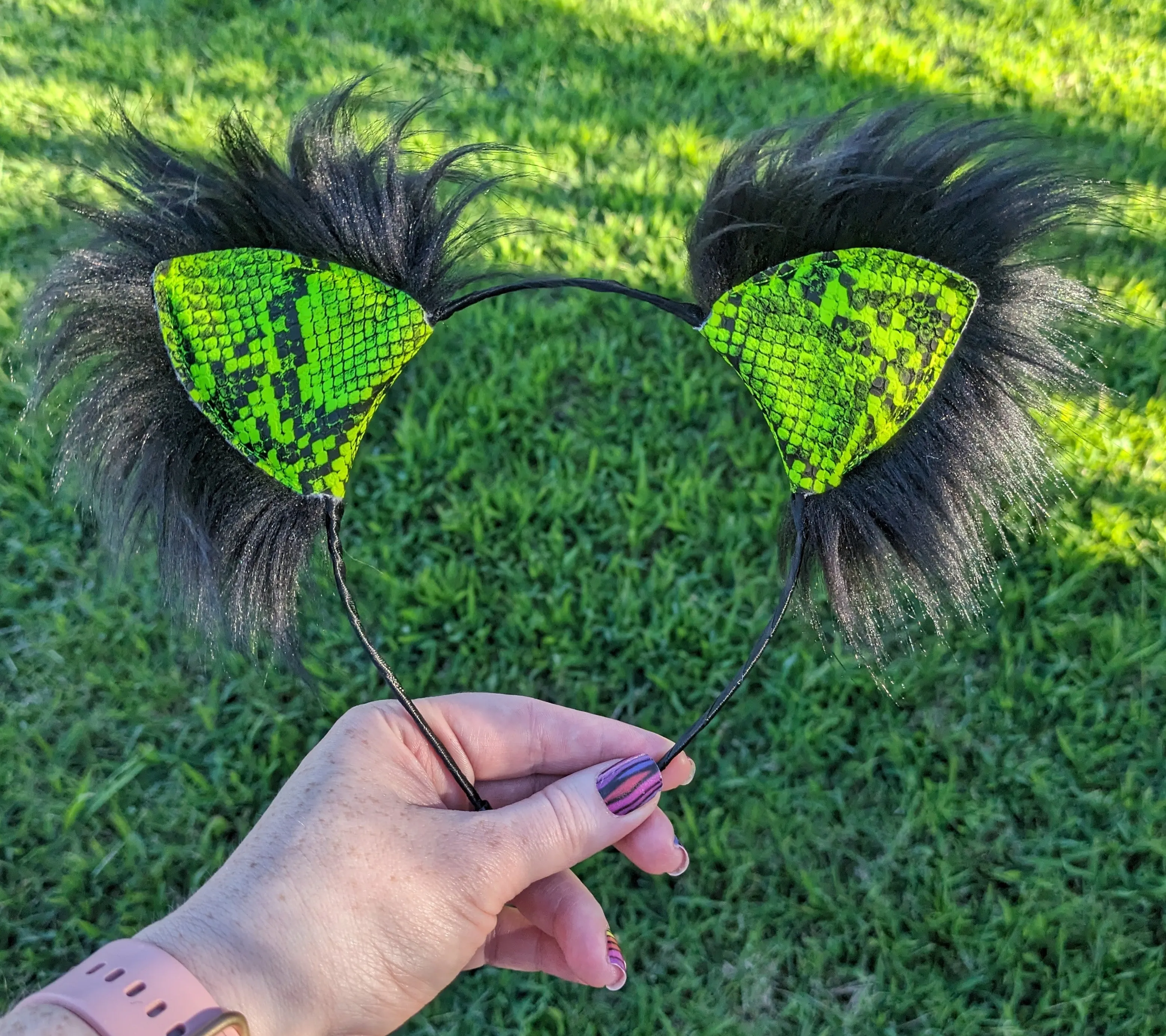 Electric Snake Kittycorn Ears