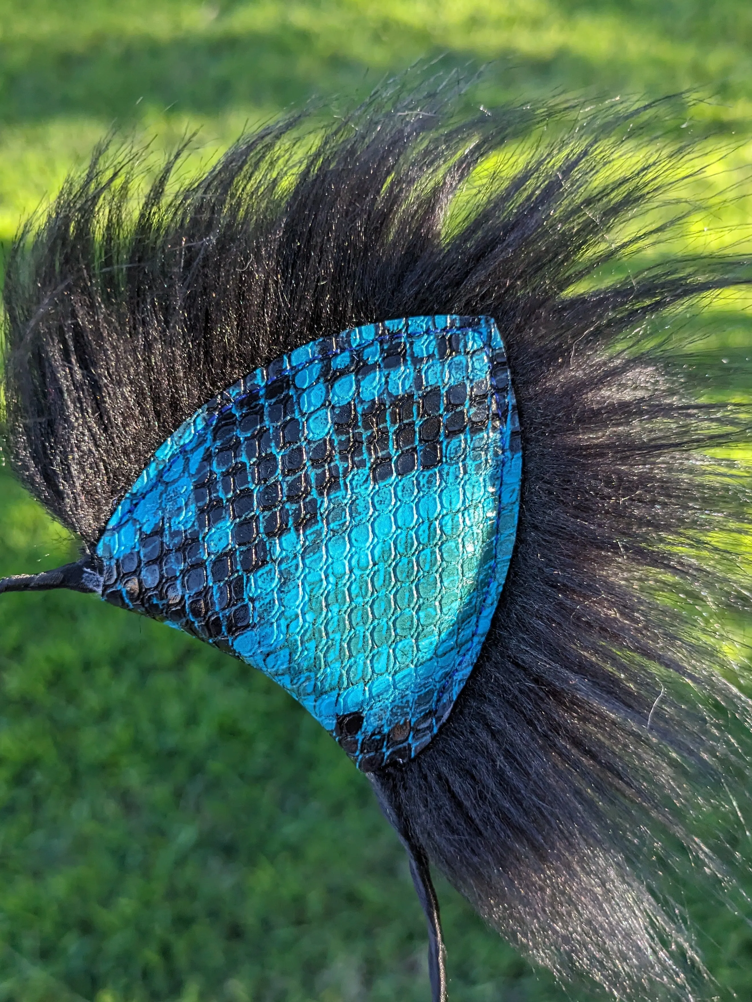 Electric Snake Kittycorn Ears