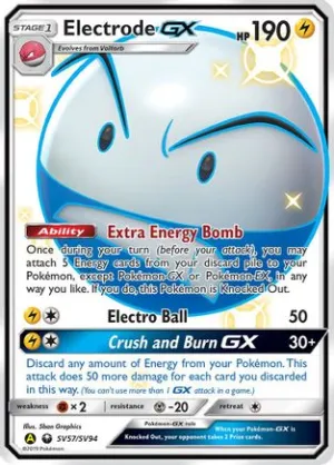 Electrode-GX SV57/94 - Shiny Vault Pokemon Holofoil