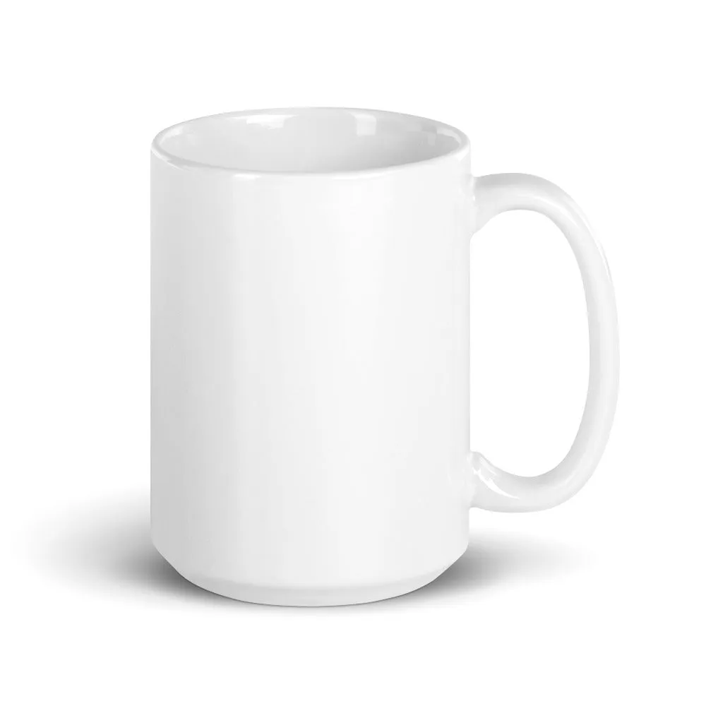Enneagram 2 White glossy mug