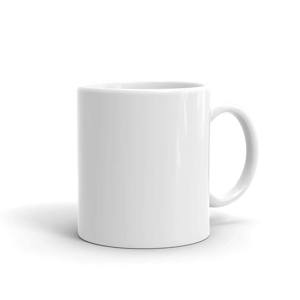 Enneagram 2 White glossy mug