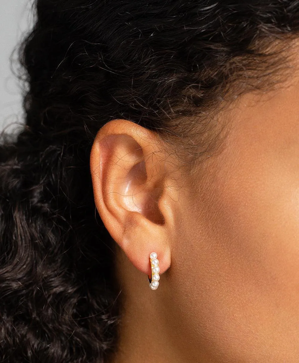 Enni Creole 18ct Gold Plated