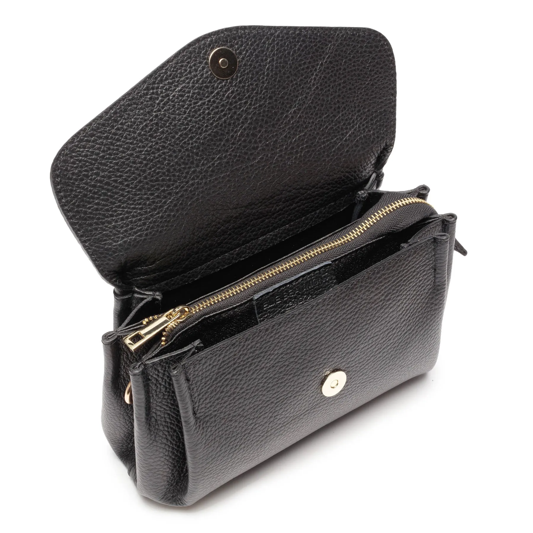 Envelope Black ( Silver Chevron Strap)
