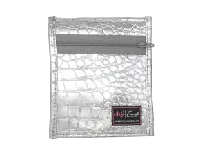 Erimish X Makeup Junkie Silver Bag
