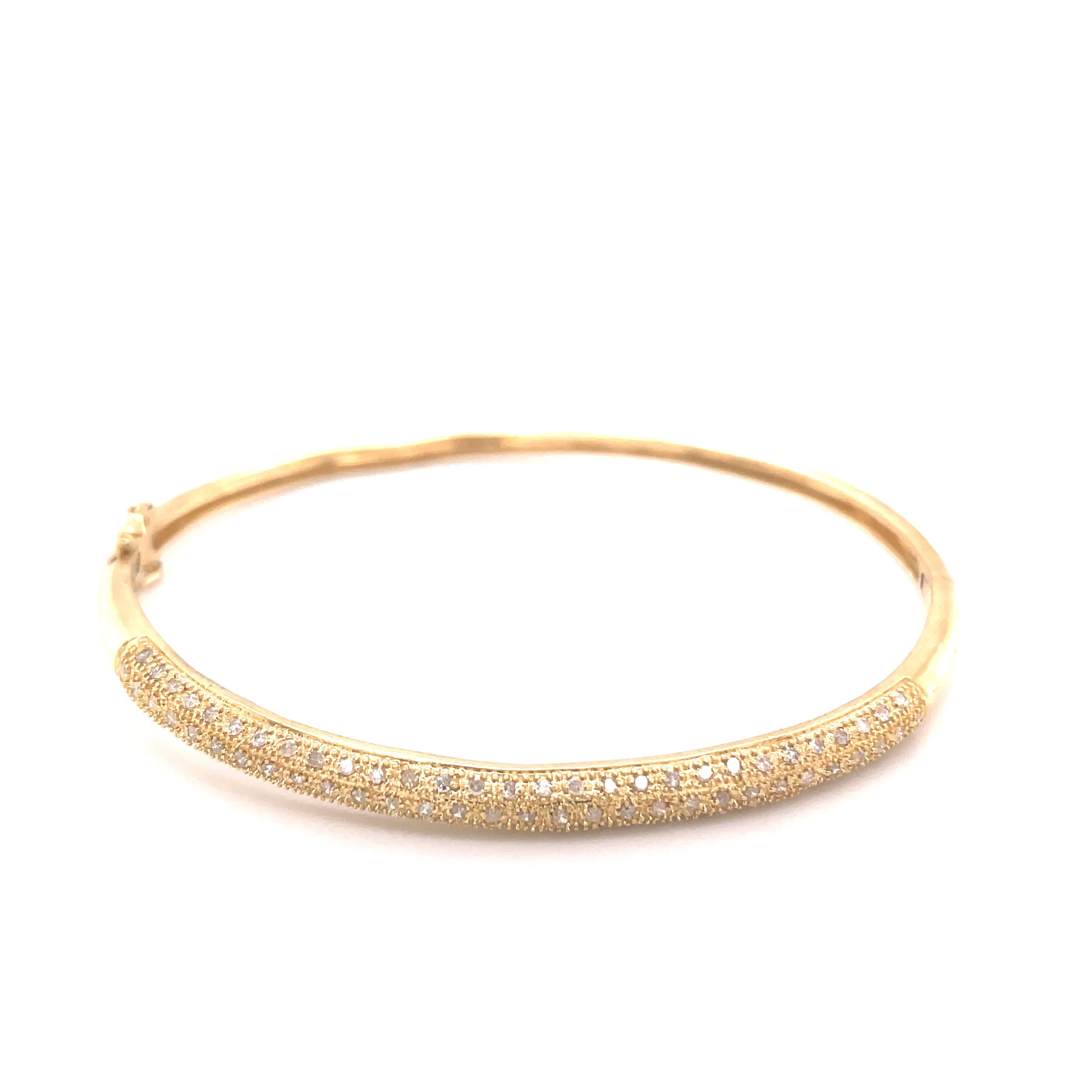 Fancy Diamonds Bangle - 60690
