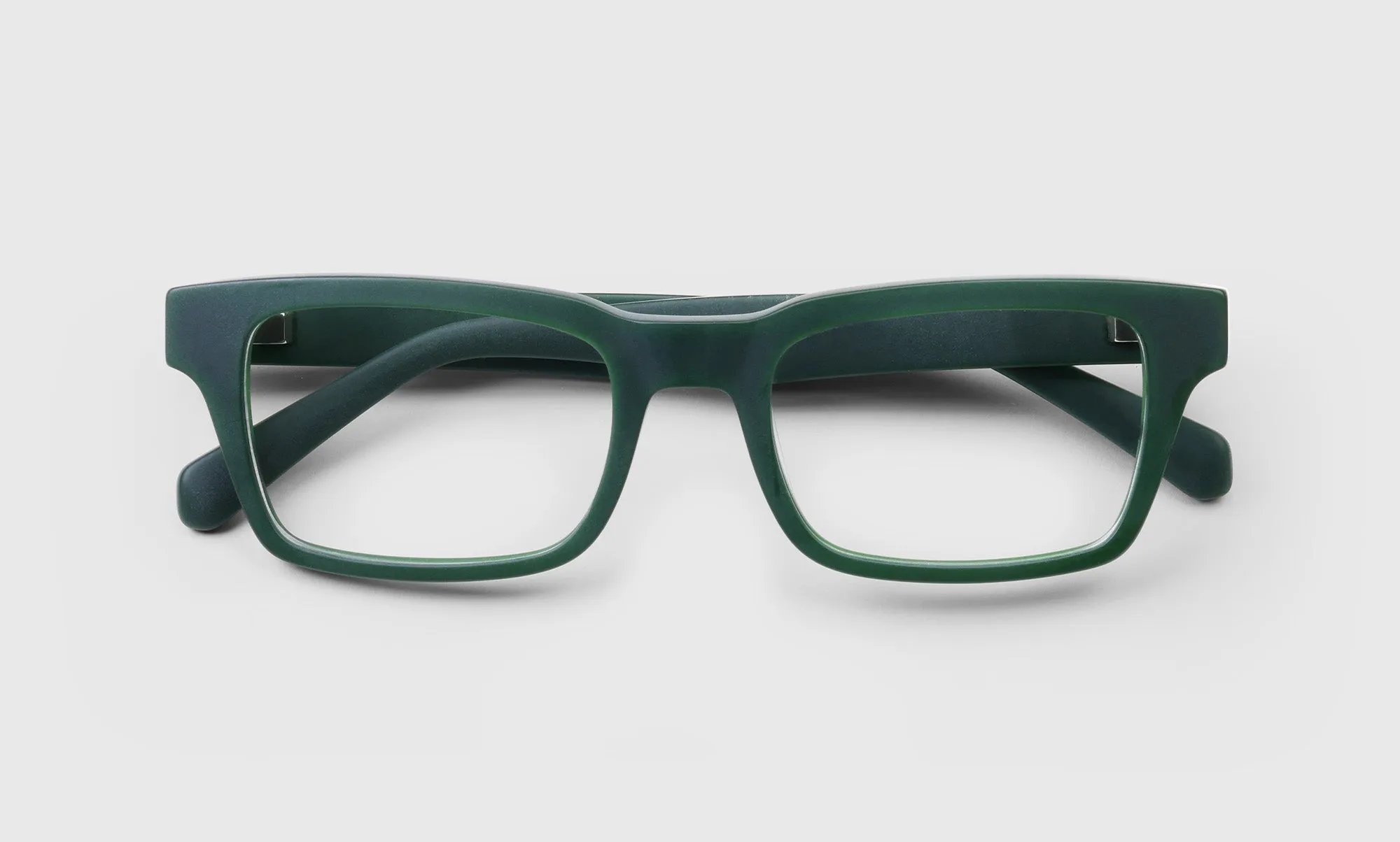 Fare n Square Color 18 - Matte Hunter Green Front and Temples