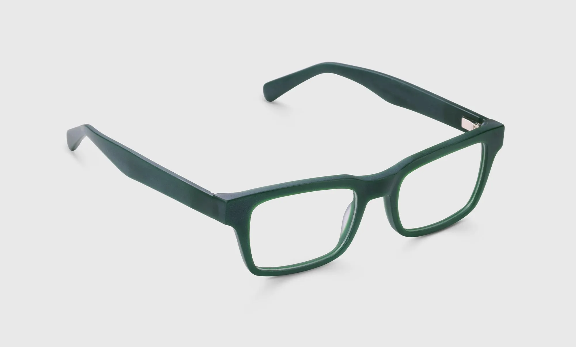Fare n Square Color 18 - Matte Hunter Green Front and Temples