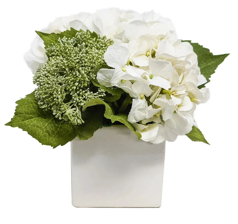 Faux Hydrangea
