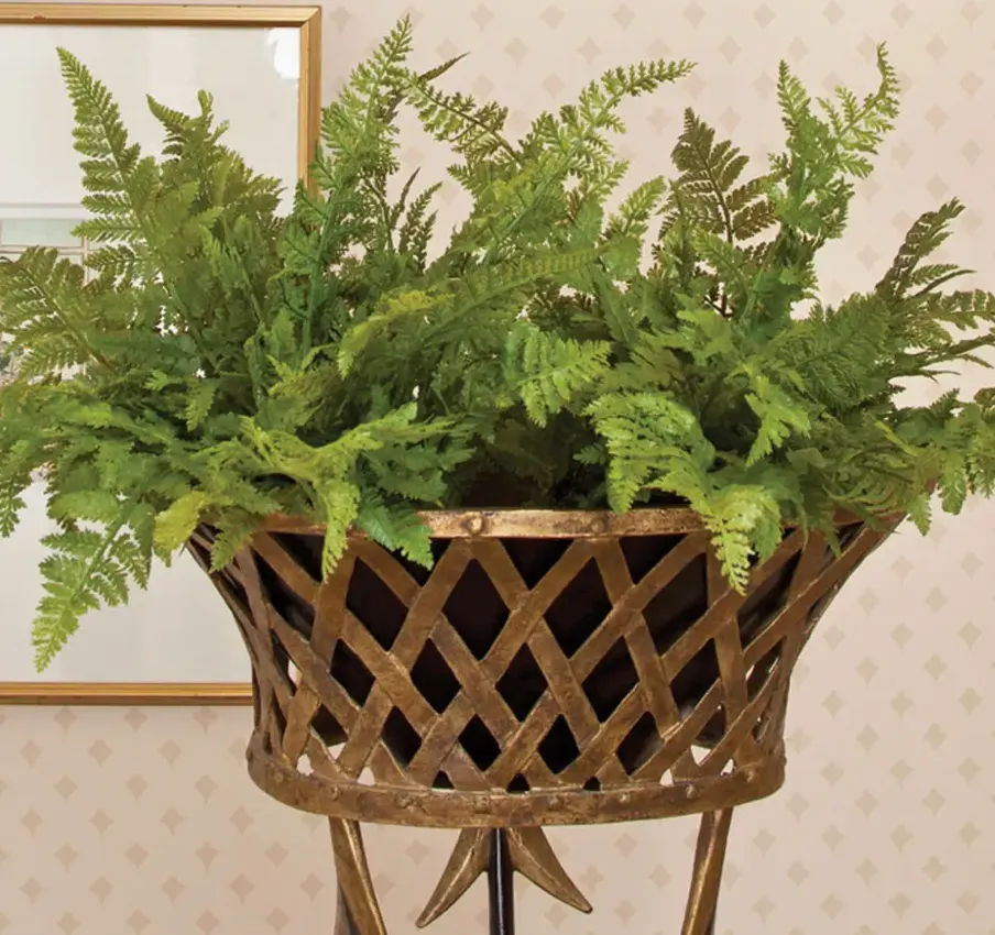 faux soft fern drop in