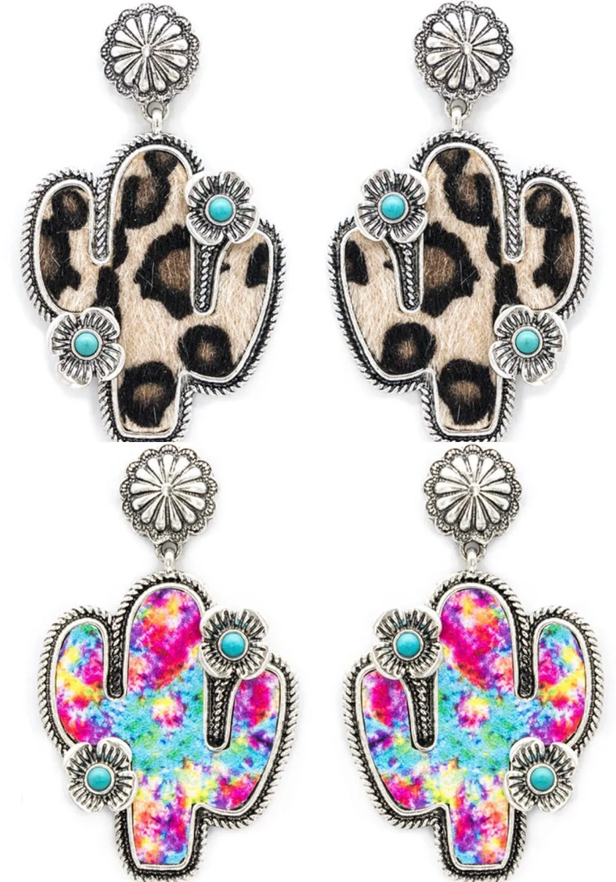 FLOWER MY CACTUS EARRINGS