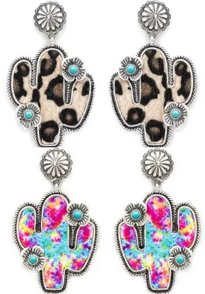 FLOWER MY CACTUS EARRINGS