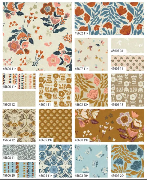 Folk & Lore 5" x 5" squares by Fancy That Design House & Co