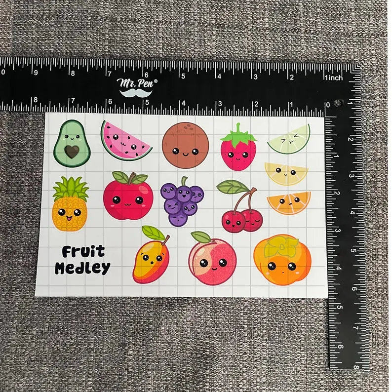 Fruit Medley Sticker Sheet
