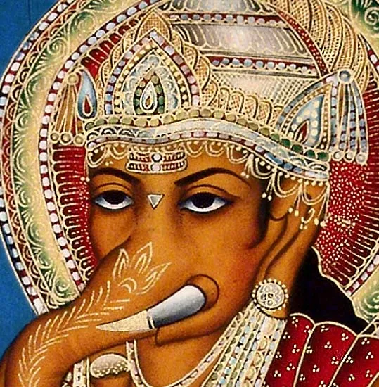 Gajamukha Ganesha Seated upon a Mouse