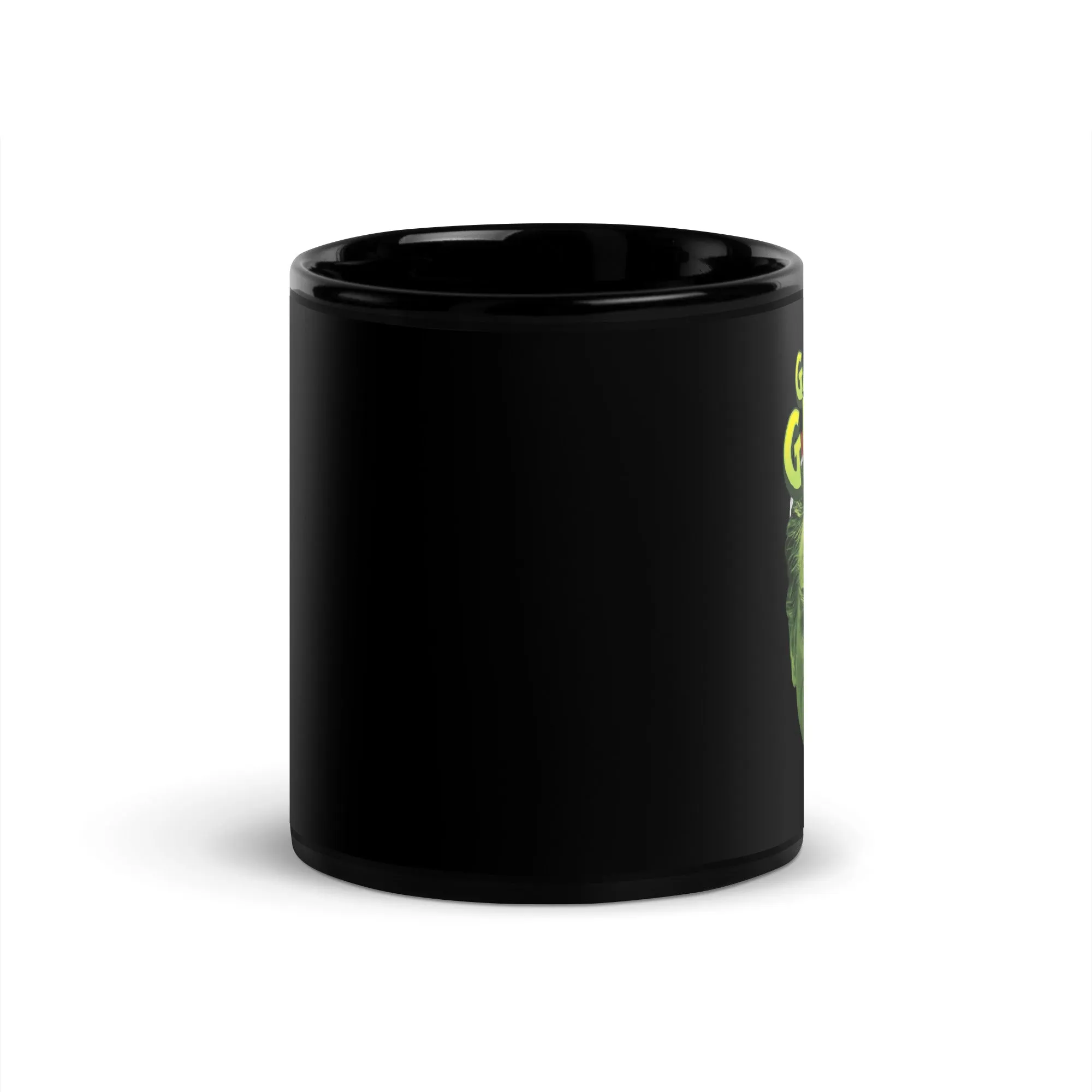 Gavin the Grinch Black Glossy Mug