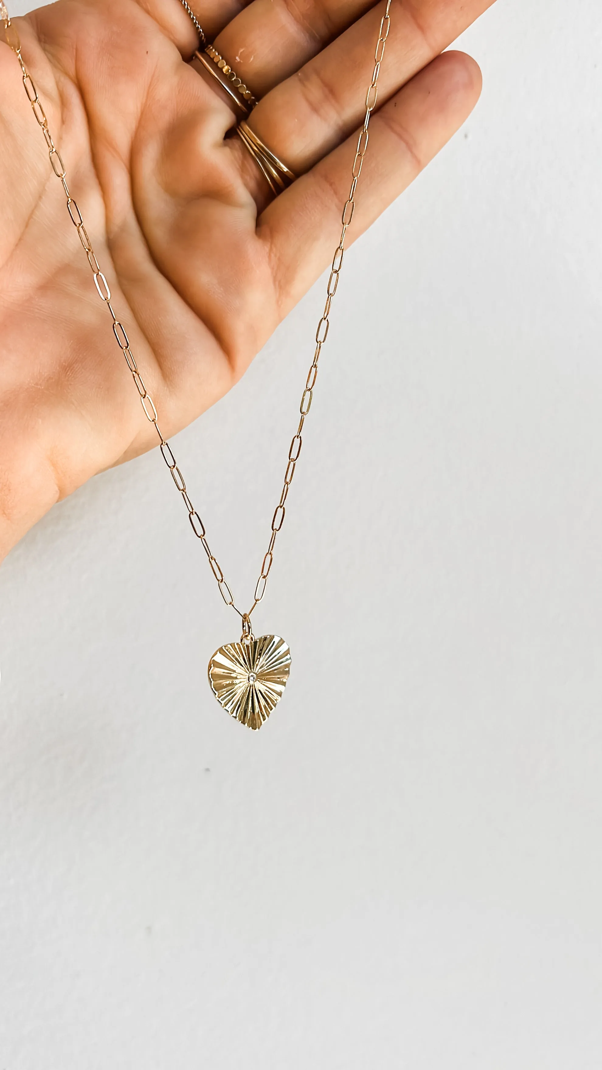 GEMMA HEART CHAIN