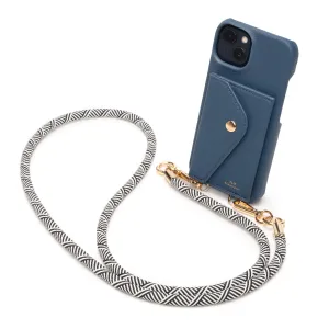 Genuine Leather iPhone Case - Teal - Inca Lanyard