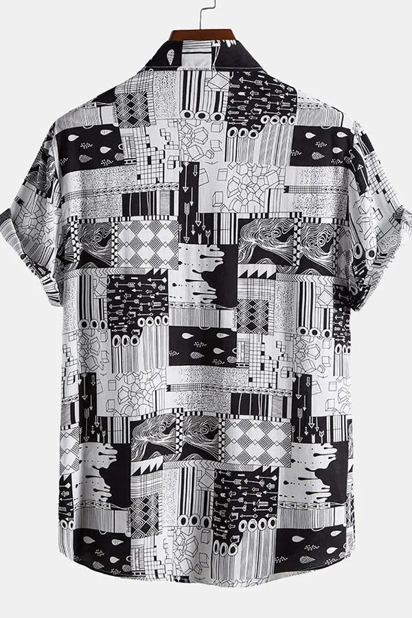 Geometry Print Shirt