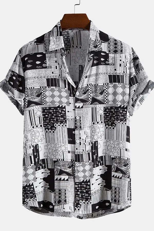 Geometry Print Shirt