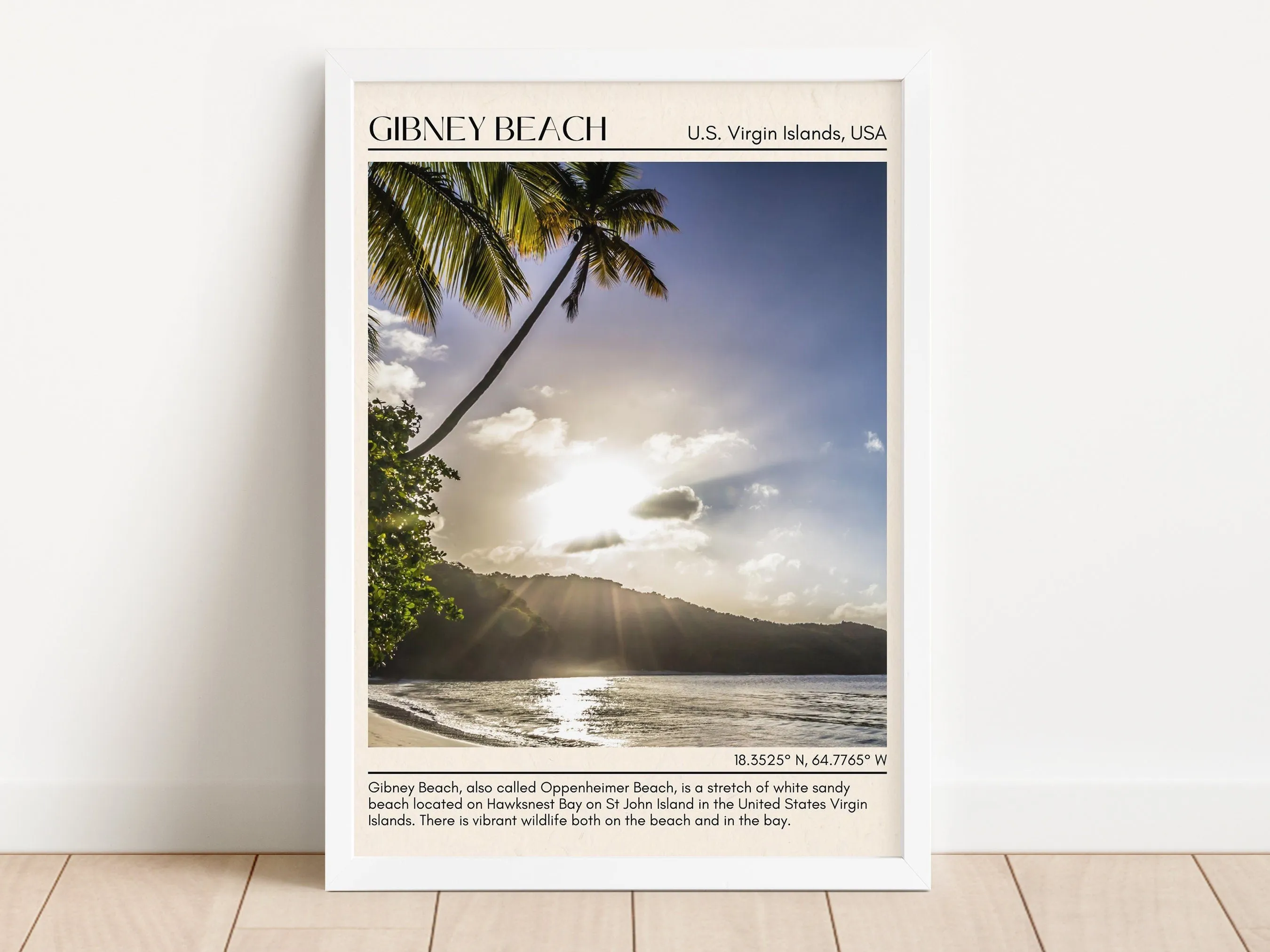 Gibney Beach Wall Canvas, USA