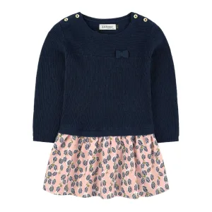 Girls Two-material Dress