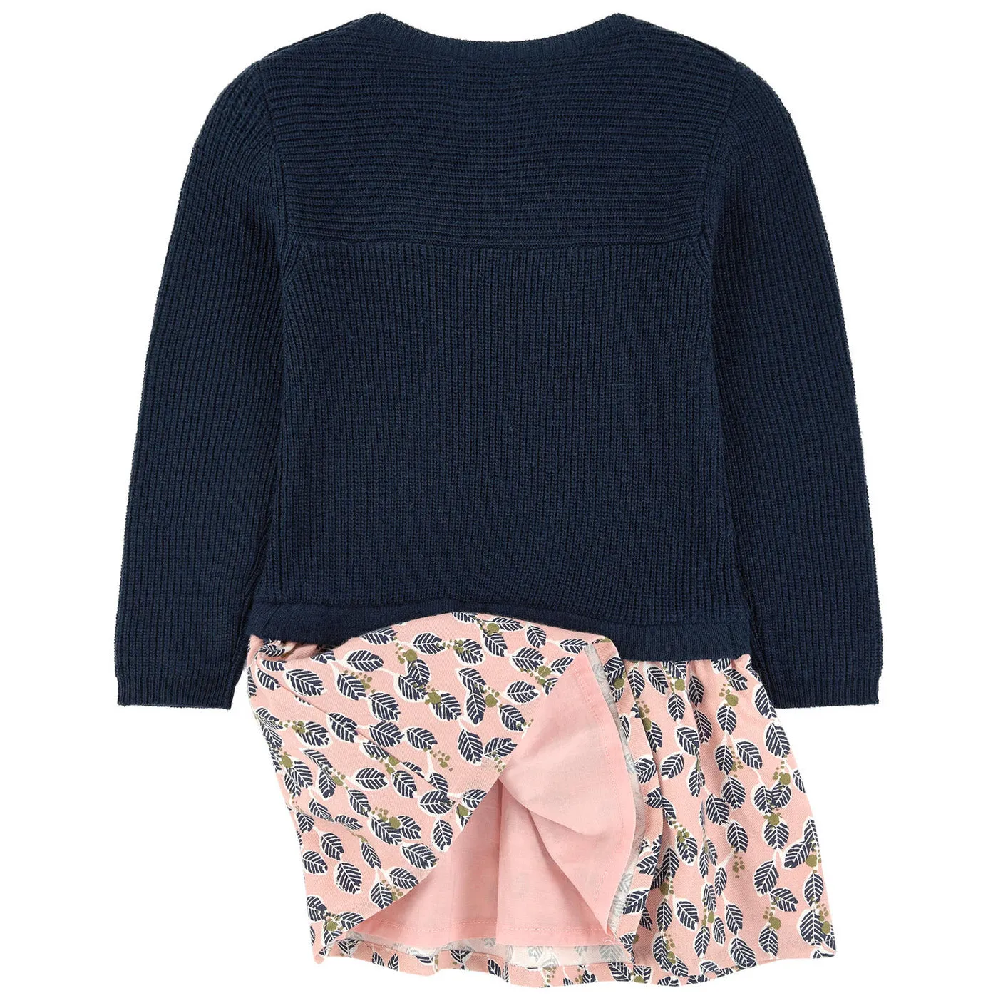 Girls Two-material Dress