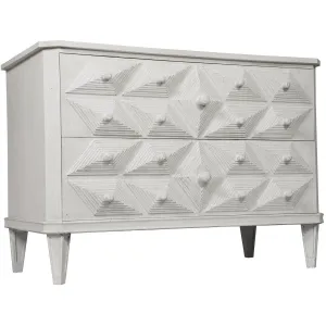 Giza Dresser, White Weathered