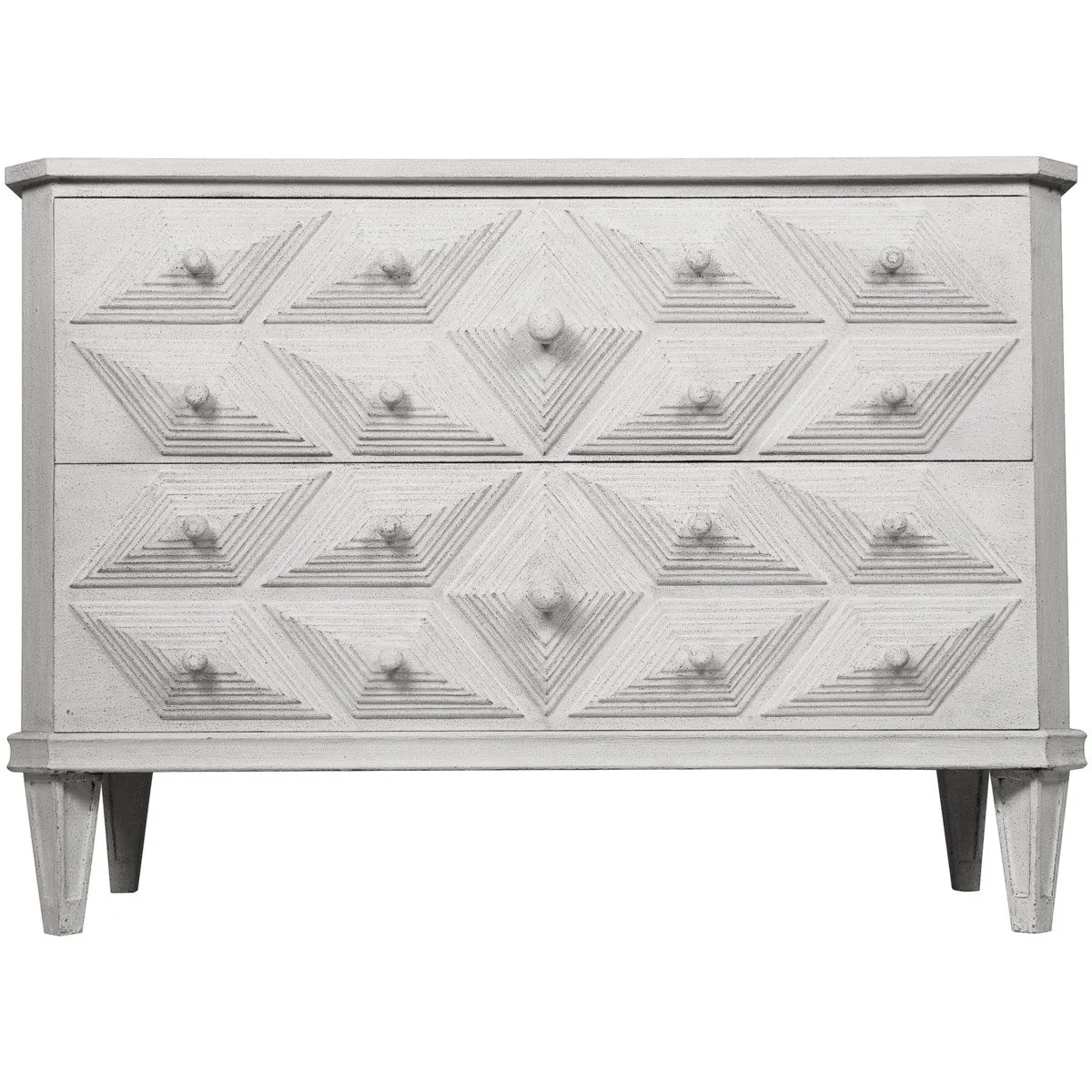 Giza Dresser, White Weathered