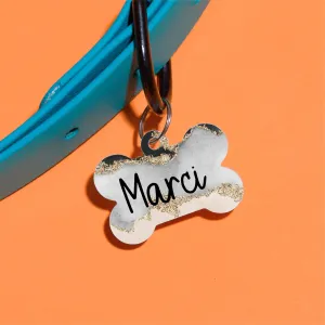 Gold River Rock Pet ID Tag