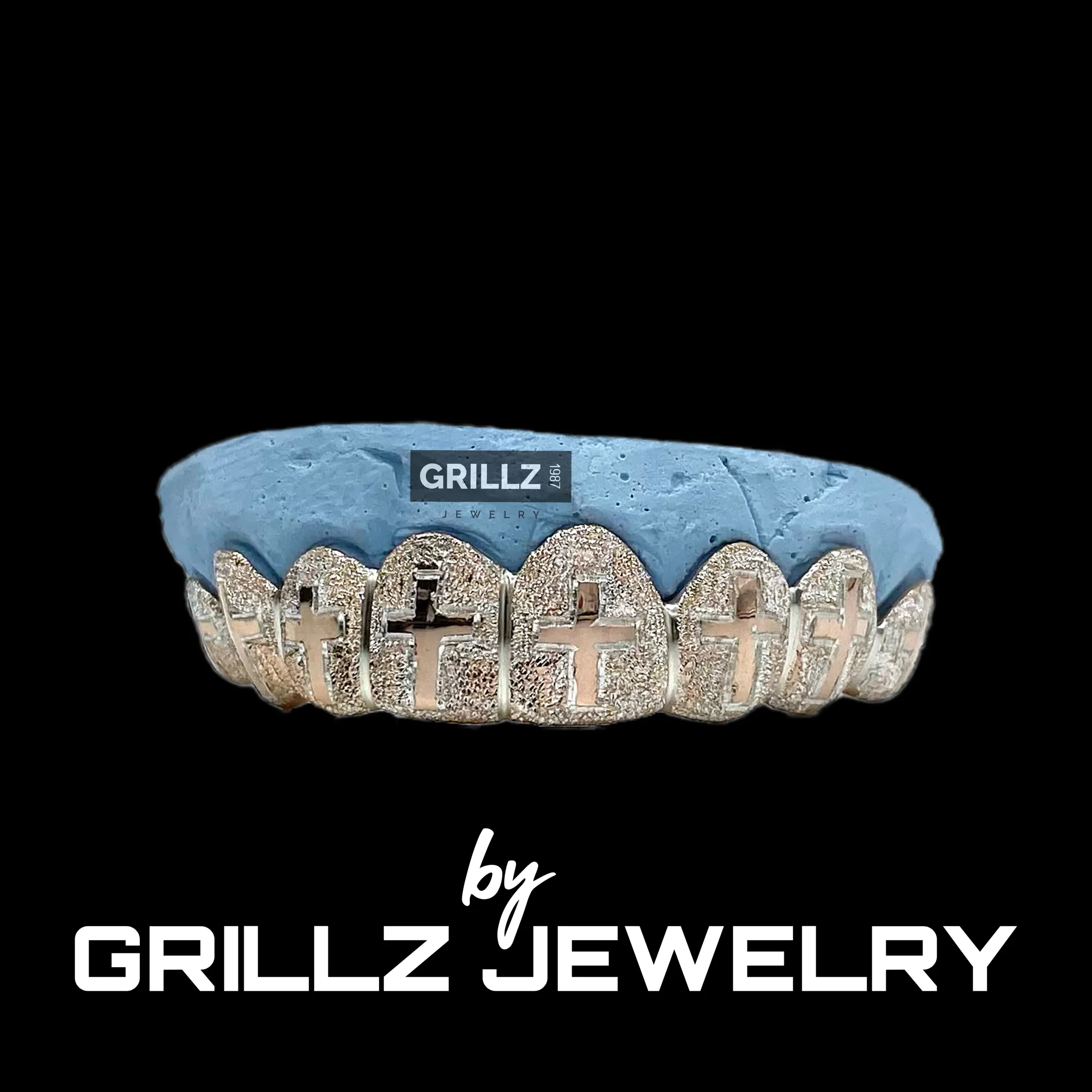Grillz shiny cross design