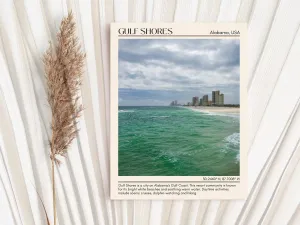 Gulf Shores Wall Art Canvas, Alabama, USA