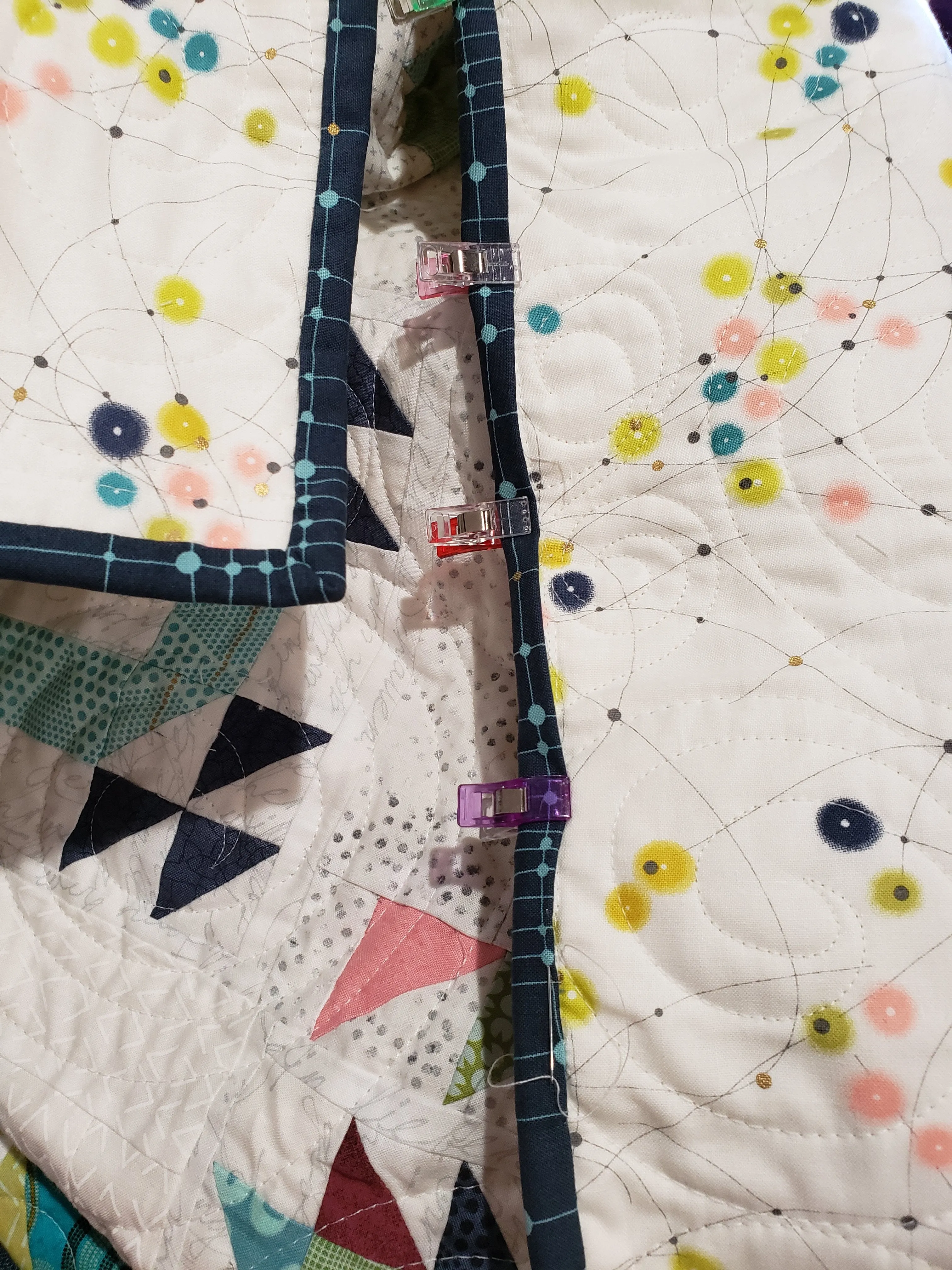 Hand-Sewn Quilt Binding