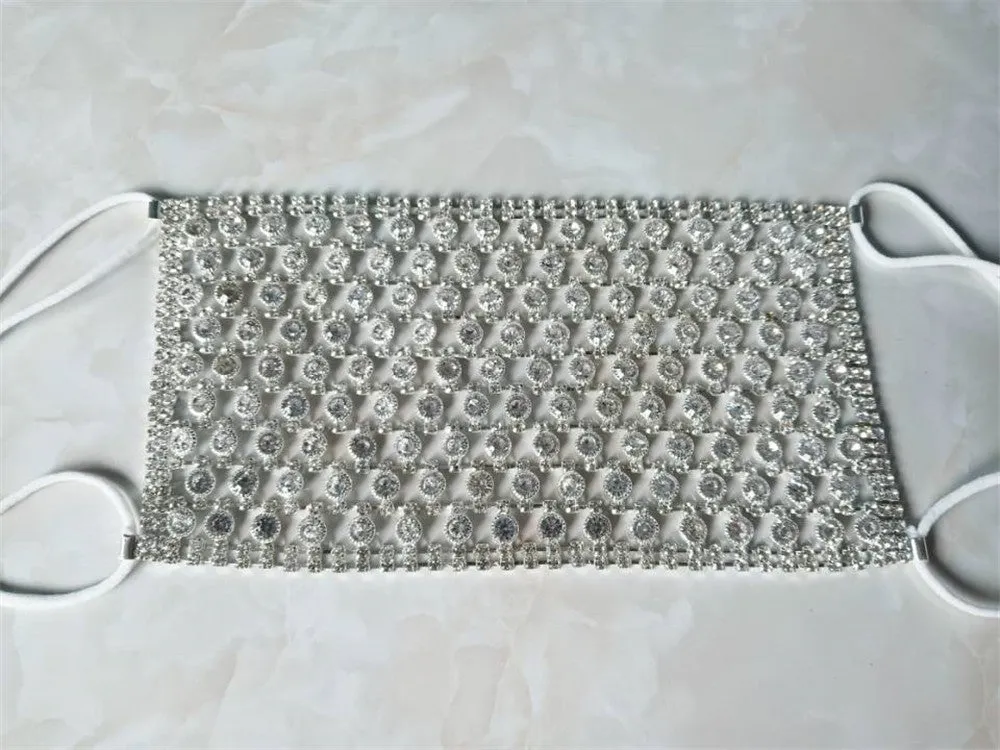 Handmade Shiny Face Mask