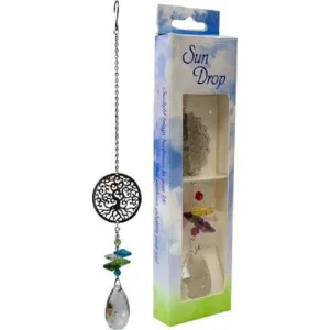 Hanging Crystal Tree of Life