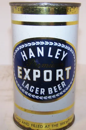 Hanley Export lager beer, USBC 80-9? Original, grade 1- Sold on 10/16/17