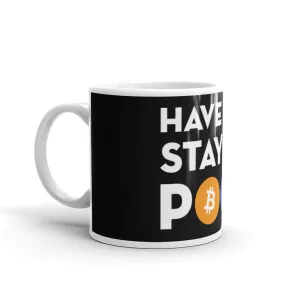 Have Fun Staying Poor glossy mug