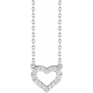 Heart Diamond Necklace