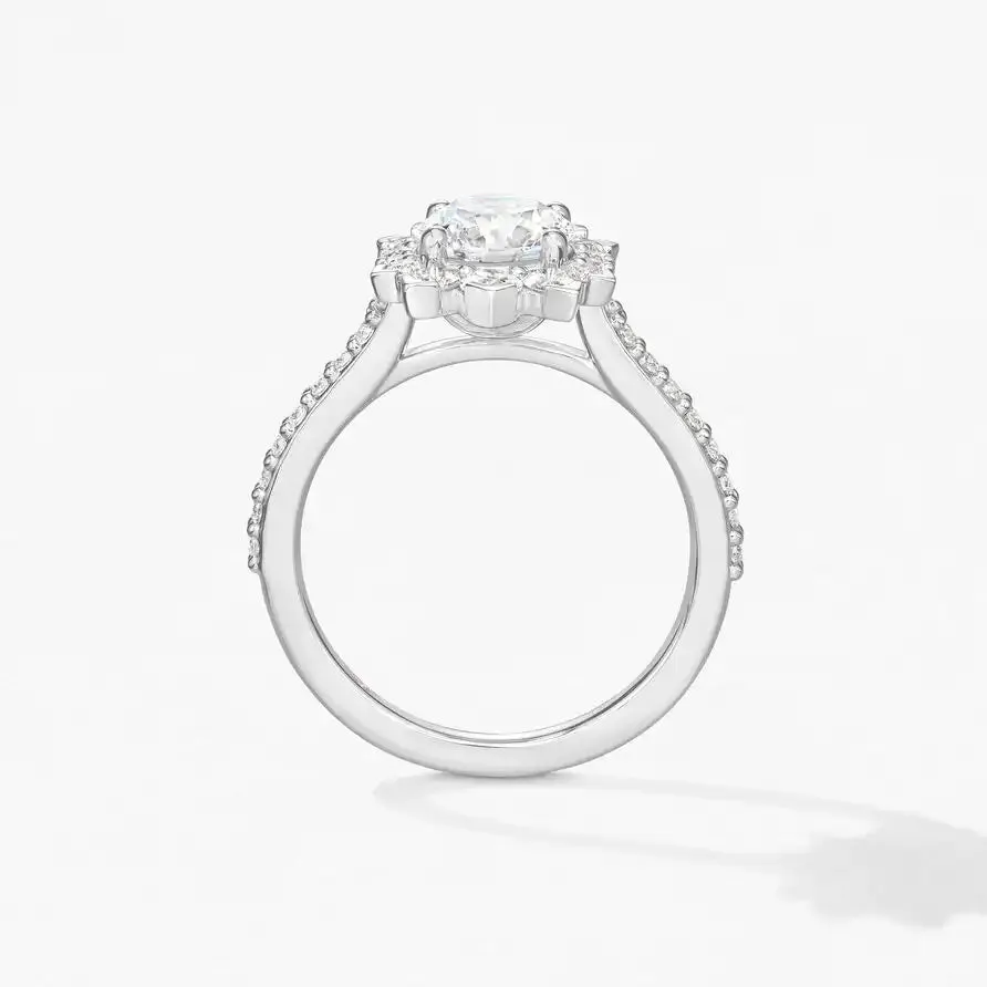 Hearts on Fire Behati Say It Your Way Oval Engagement Ring