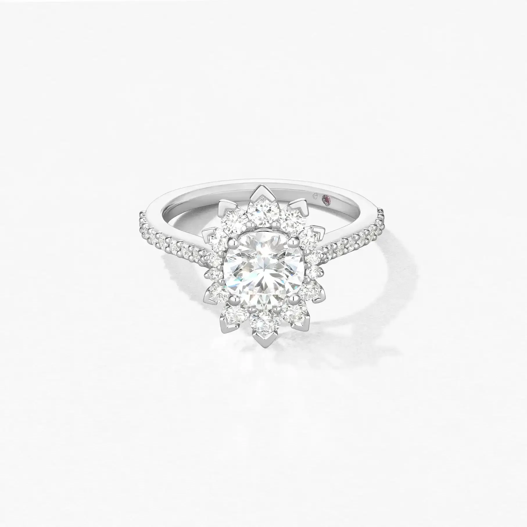 Hearts on Fire Behati Say It Your Way Oval Engagement Ring